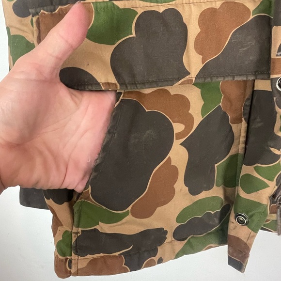 Vintage Trophy Club Camo Hunting Jacket EUC Size L - Picture 6 of 10